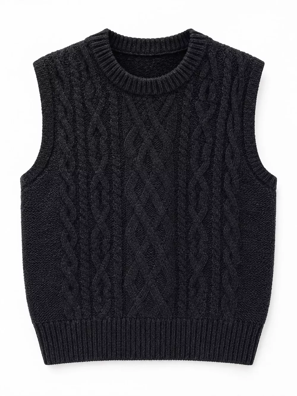 Cable-Knit Sweater Vest, image 11