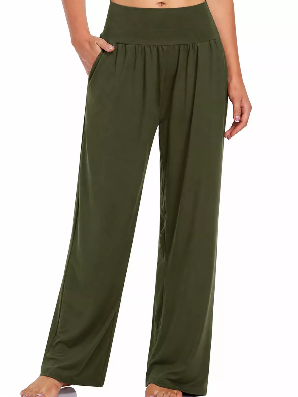 High-Waisted Wide-Leg Pants, image 16