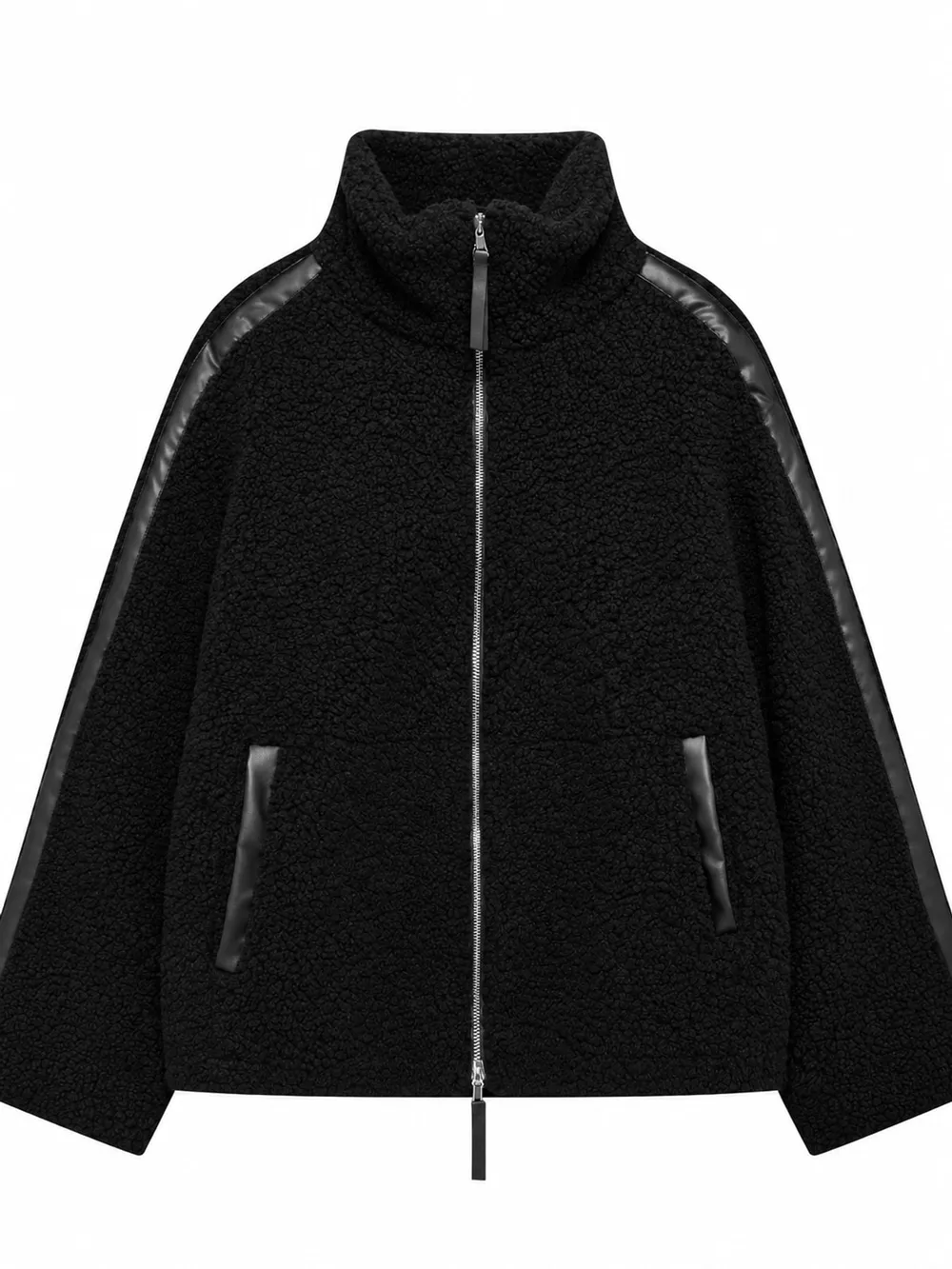 Sherpa Zip-Up Outerwear, image 17
