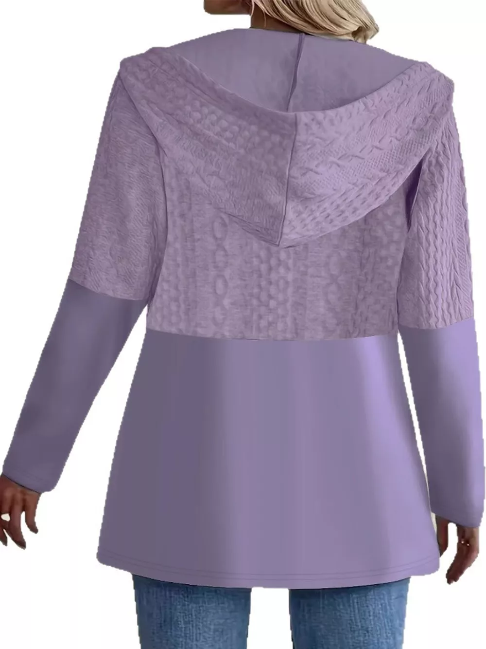 Full Size Hooded Zip-Up Jacket Plus Size, image 14