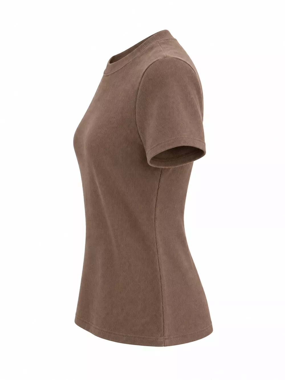 Slim-Fit Crew Neck Basic T-Shirt, image 27