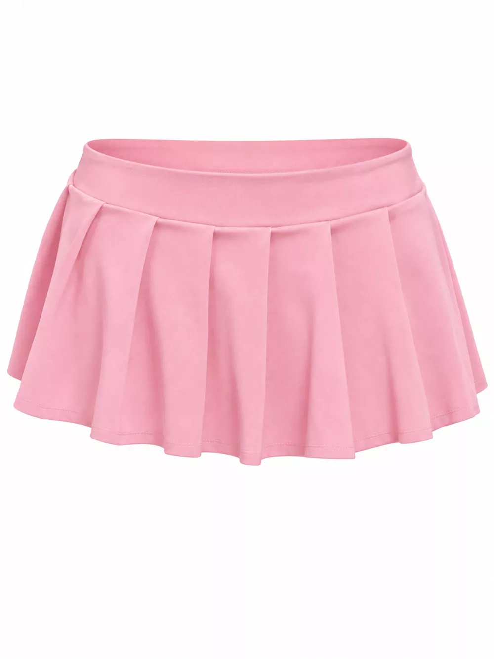 Low Waist Pleated Micro Mini Skirt, image 20
