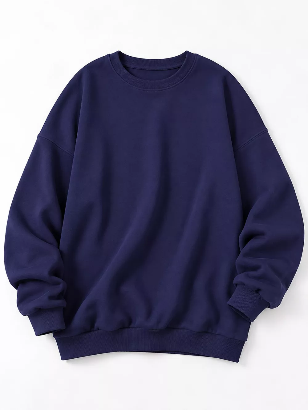 Full Size Crew Neck Dropped Shoulder Sweatshirt Plus Size, image 31