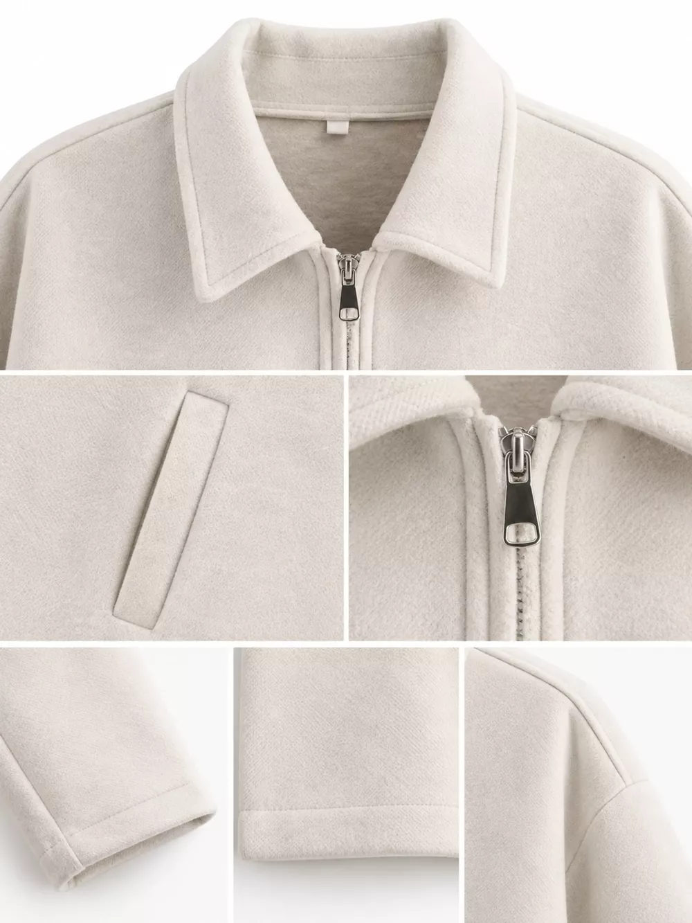 Zip Up Cropped Jacket, image 9