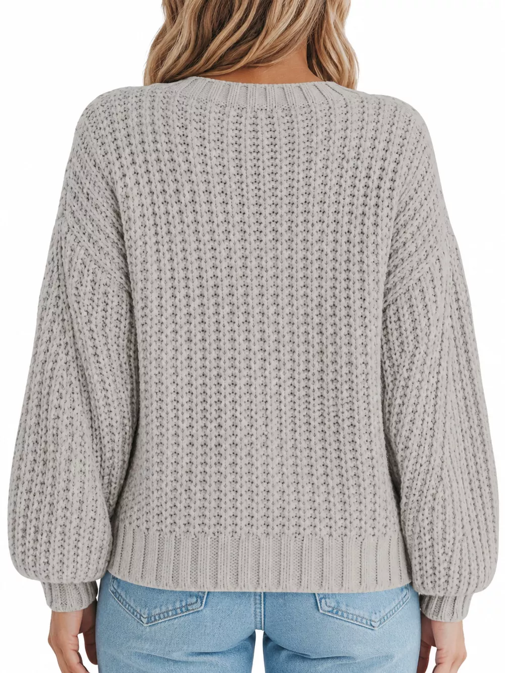 Full Size Chunky Knit Button-Down Cardigan Plus Size, image 39