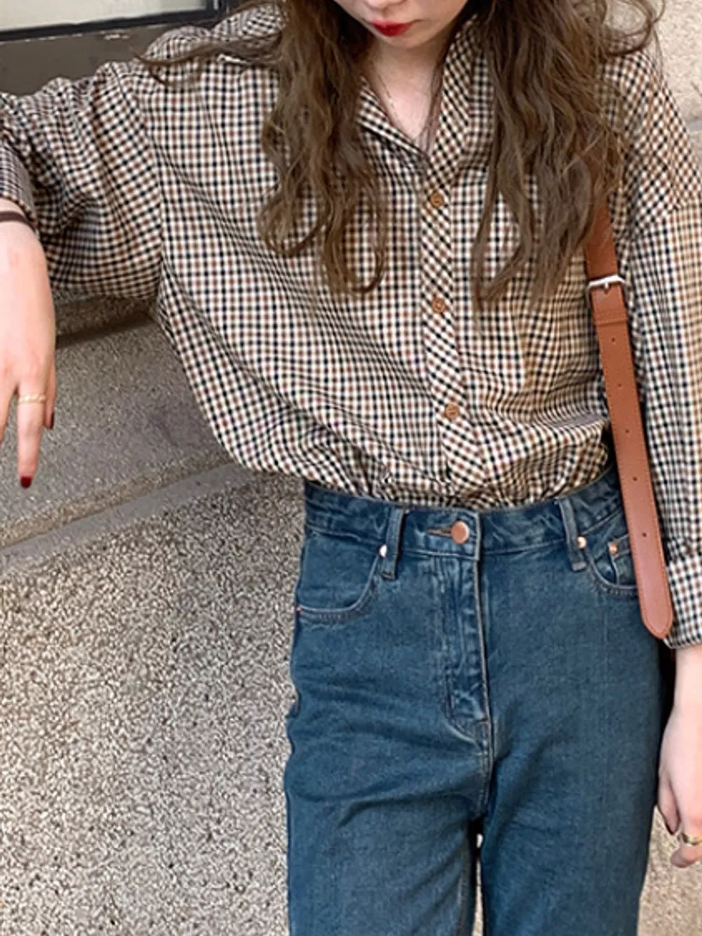 Plaid Button-Down Shirt, image 4