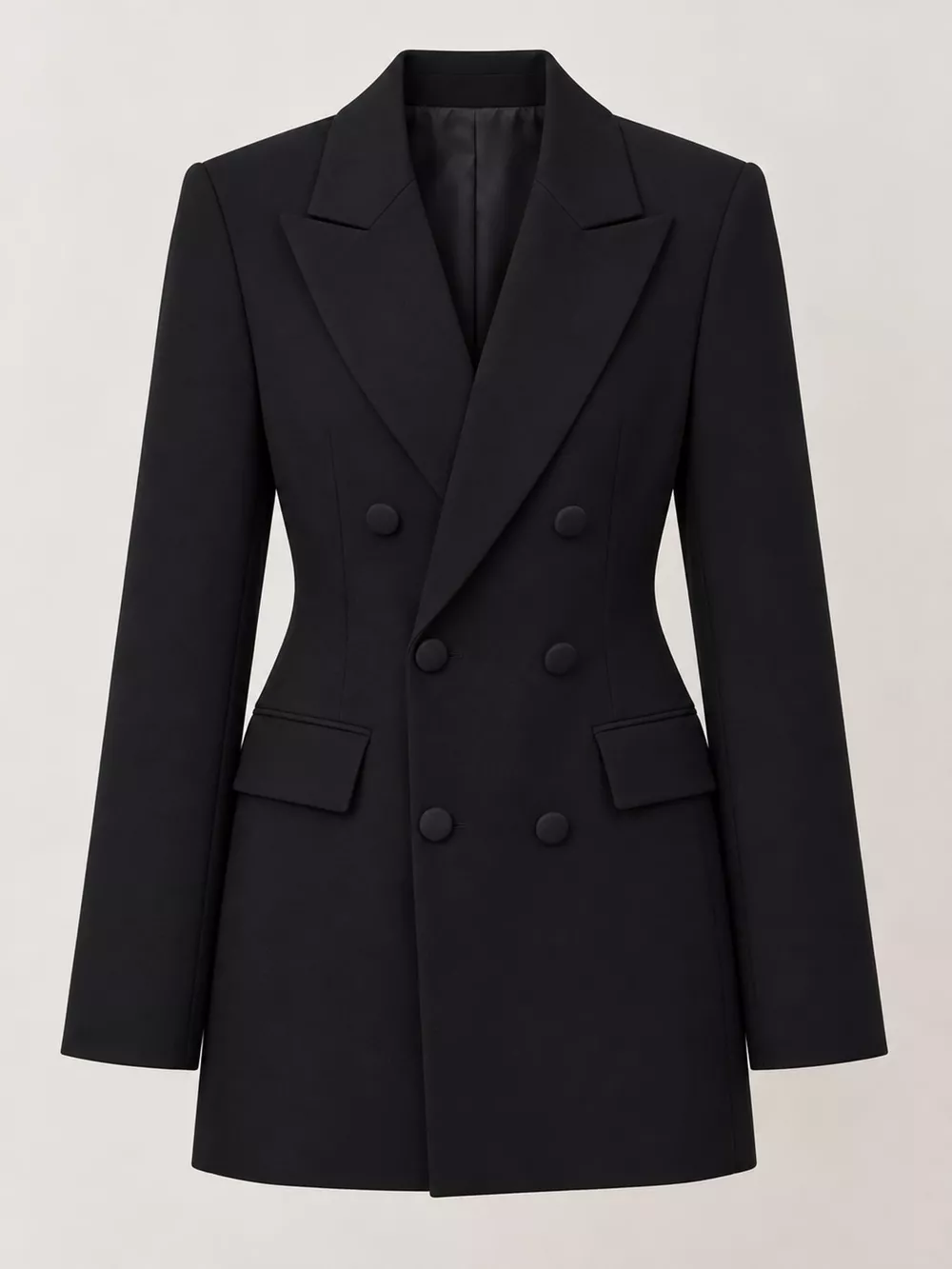 Full Size Double-Breasted Slim-Fit Blazer Plus Size, image 12