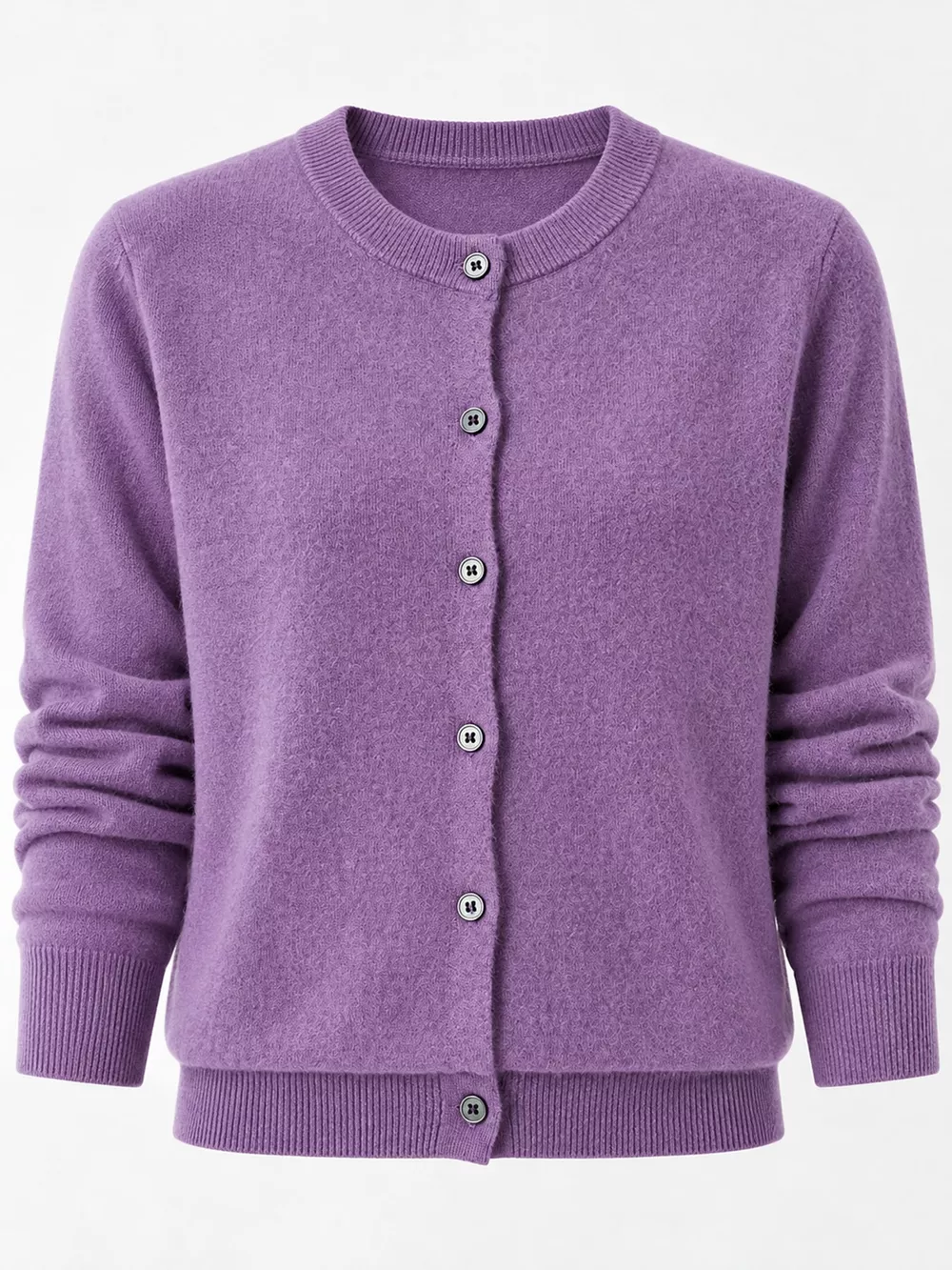 Crew Neck Button-Down Cardigan, image 49