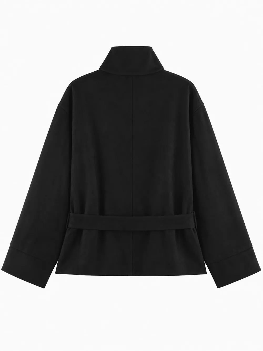 Long Sleeve Belted Jacket, image 11
