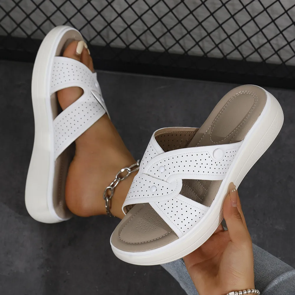 Open Toe Wedge Sandals, image 11