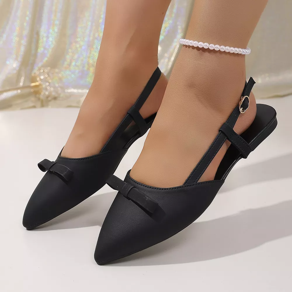 Point Toe Flats Sandals, image 3