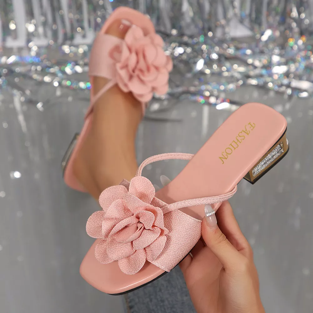 Open Toe Block Heels Sandals, image 9