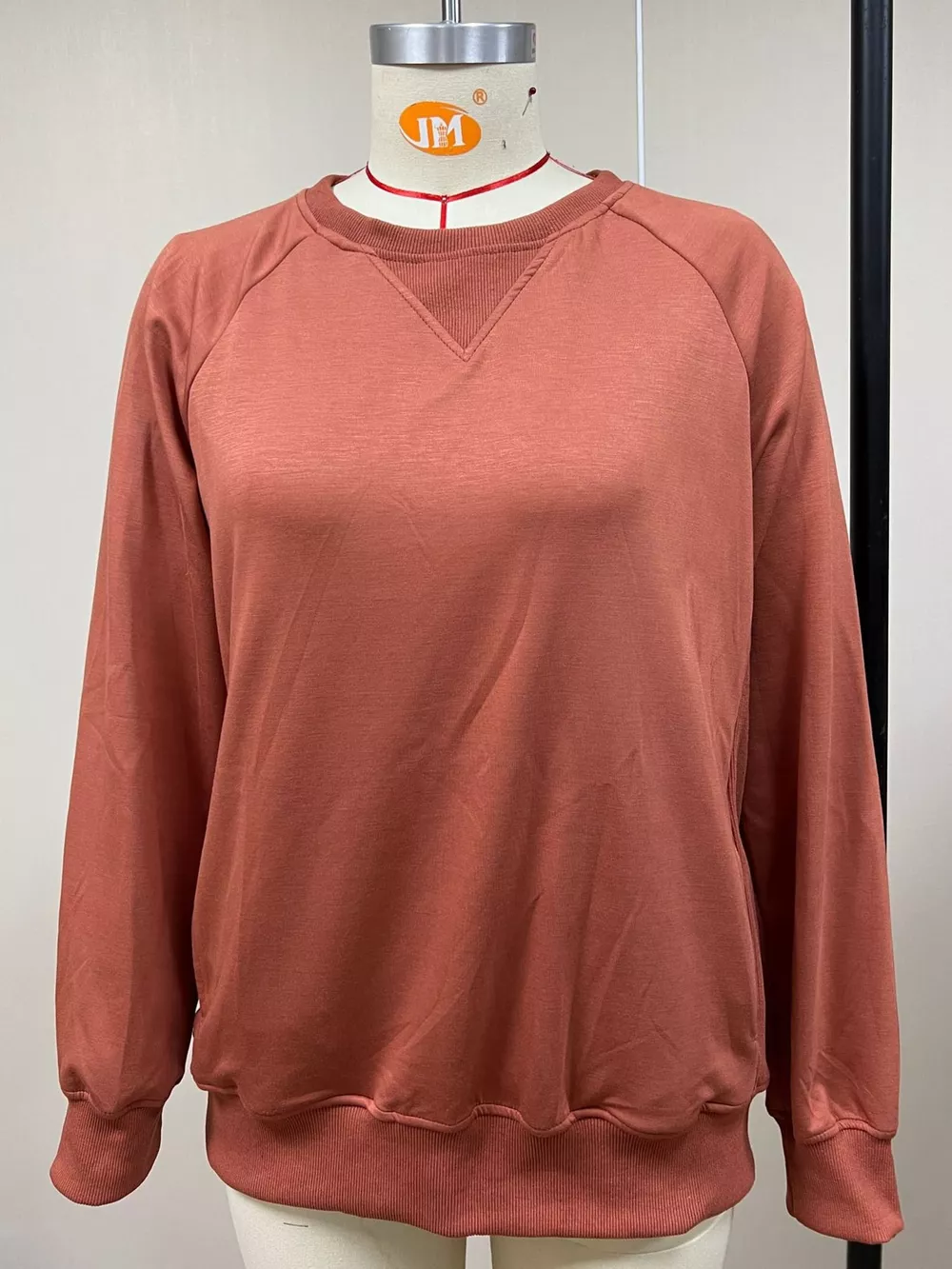 Crew Neck Raglan Sleeve Sweatshirt, image 17