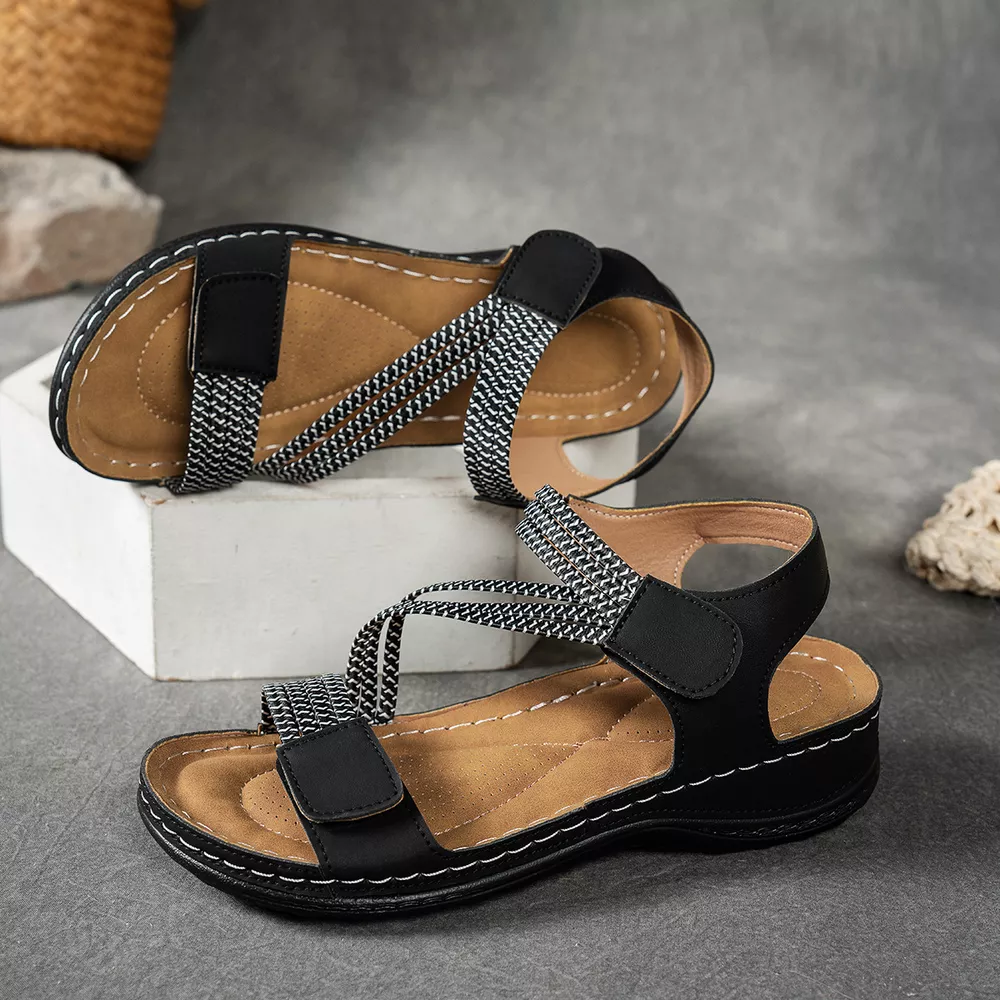 Open Toe Wedge Sandals, image 7