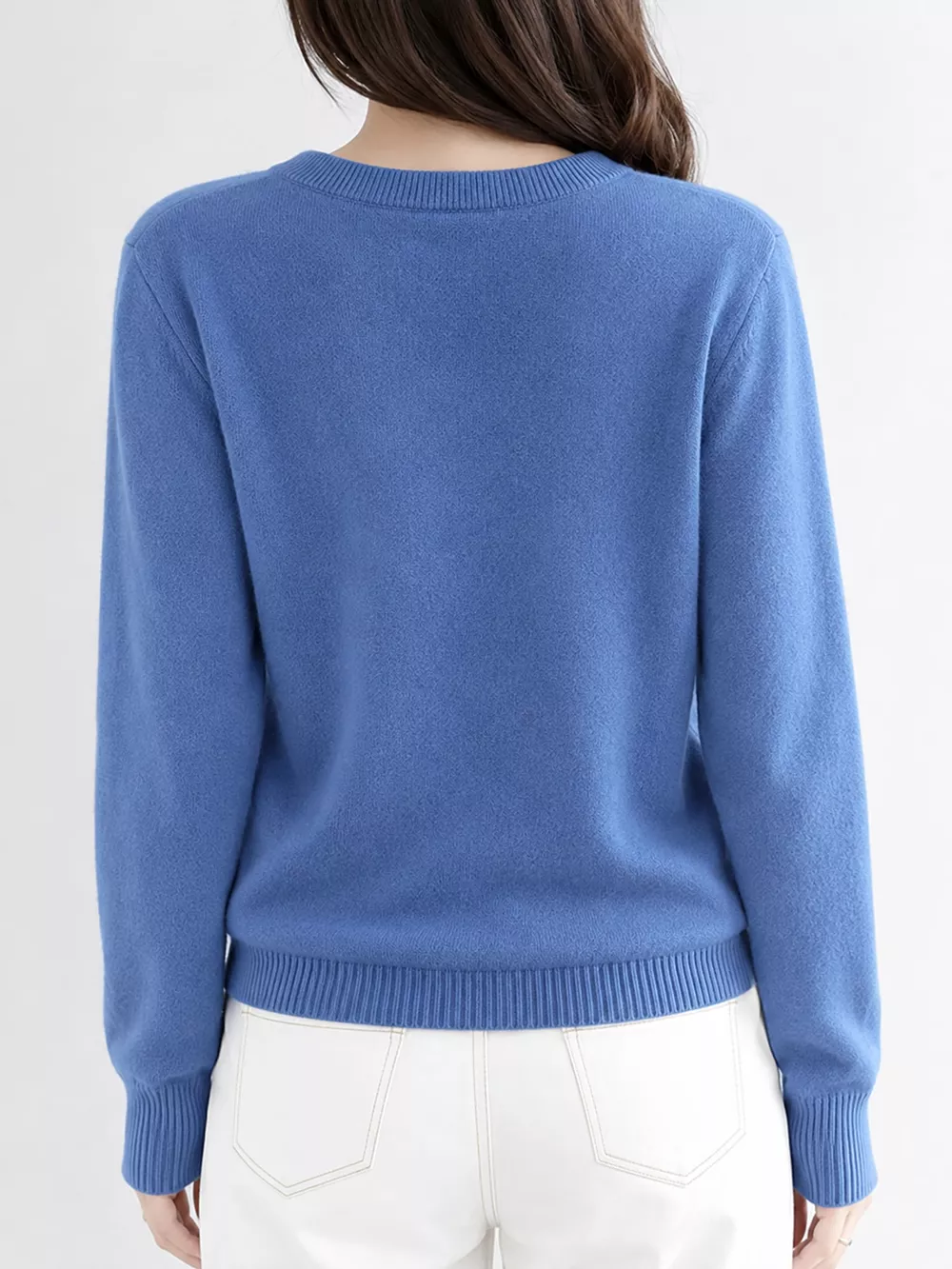 Crew Neck Button-Down Cardigan, image 33