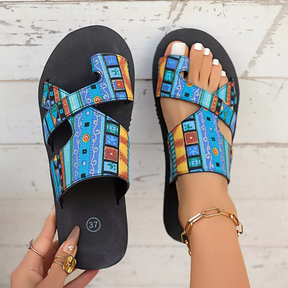 Toe Loop Platform Sandals, image 7