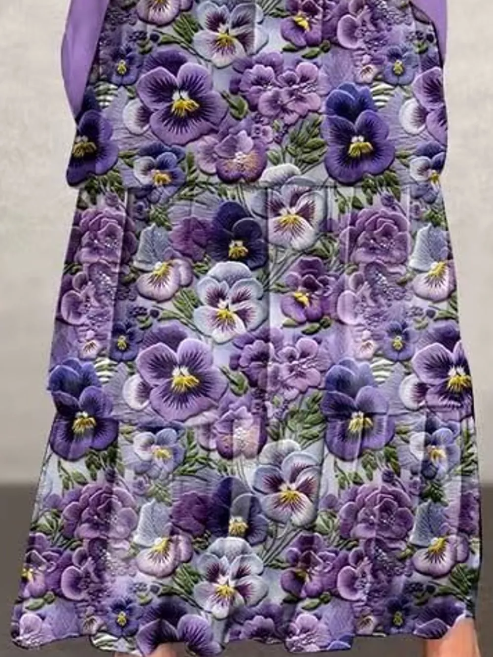 Full Size Layered Batwing Sleeve Maxi Dress Plus Size, image 41