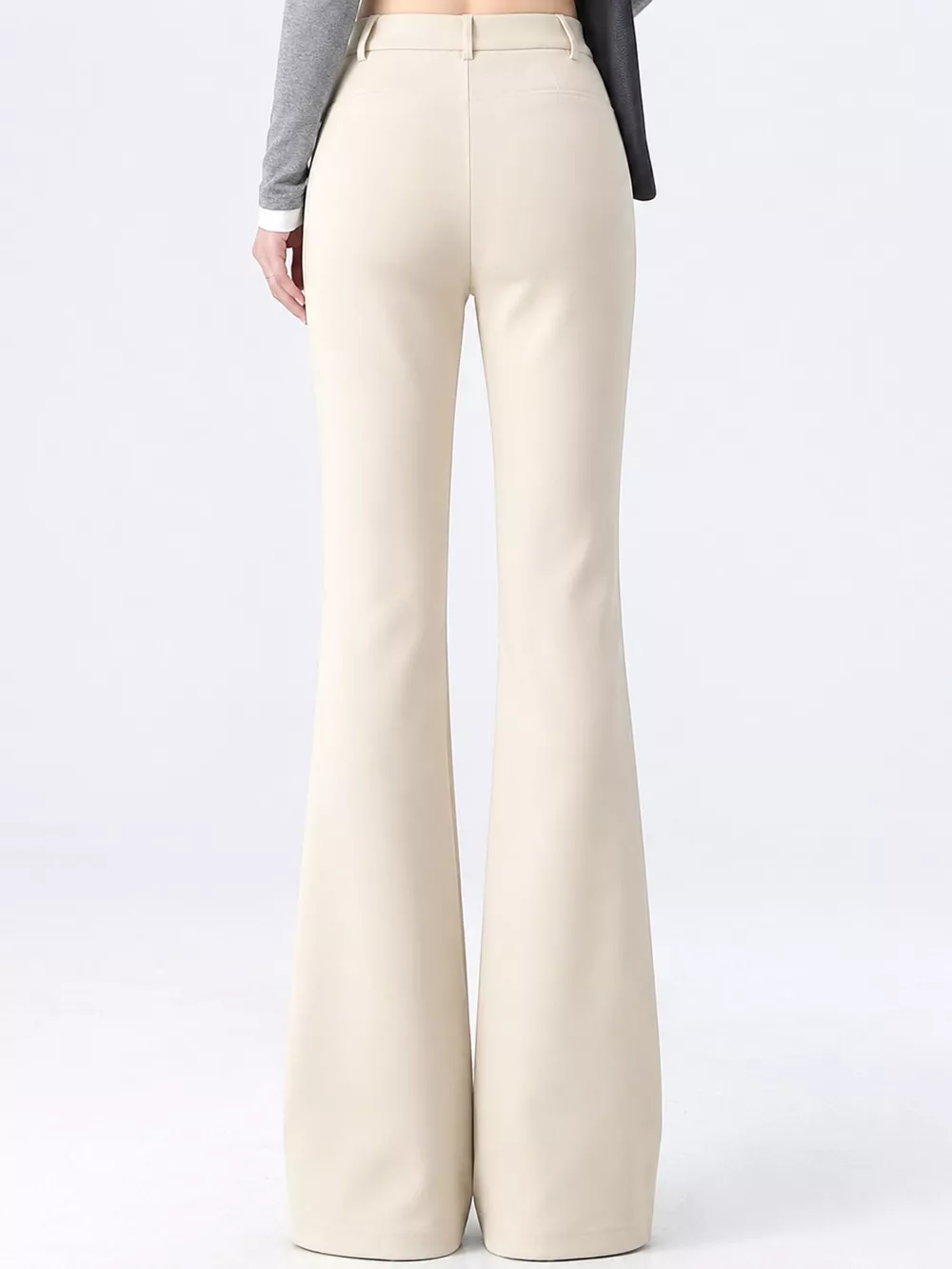 Full Size High-Waisted Slim-Fit Straight-Leg Pants Plus Size, image 24