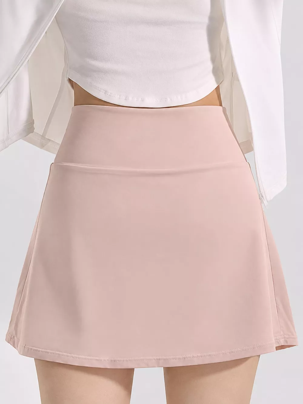 High-Waisted Pleated Active Skirt, image 30