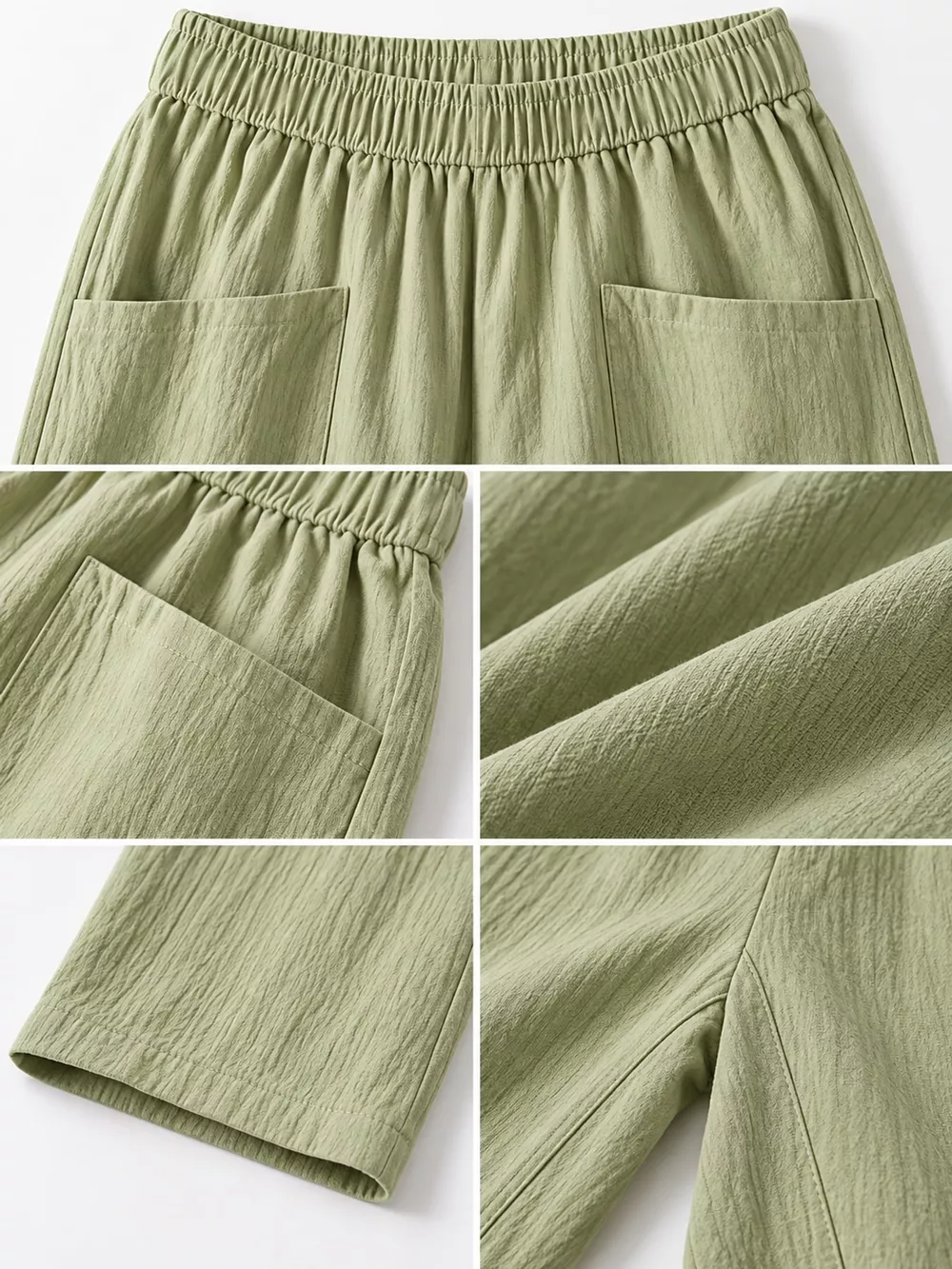 Full Size High-Waisted Elastic Loose Harem Pants Plus Size, image 12