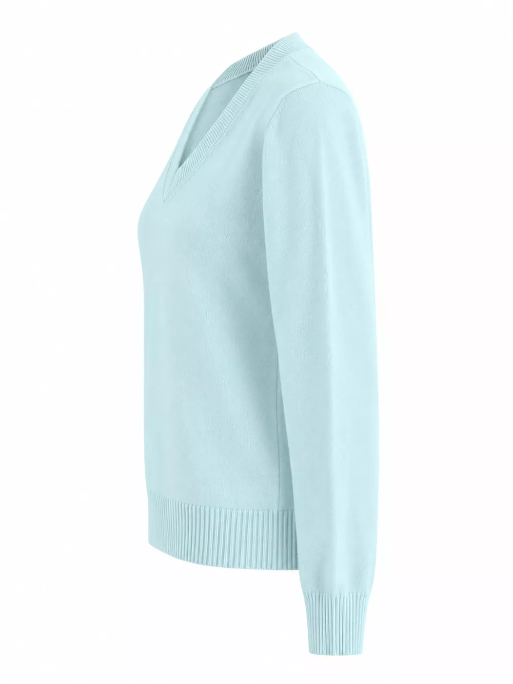 Full Size V-Neck Long Sleeve Sweater Plus Size, image 47