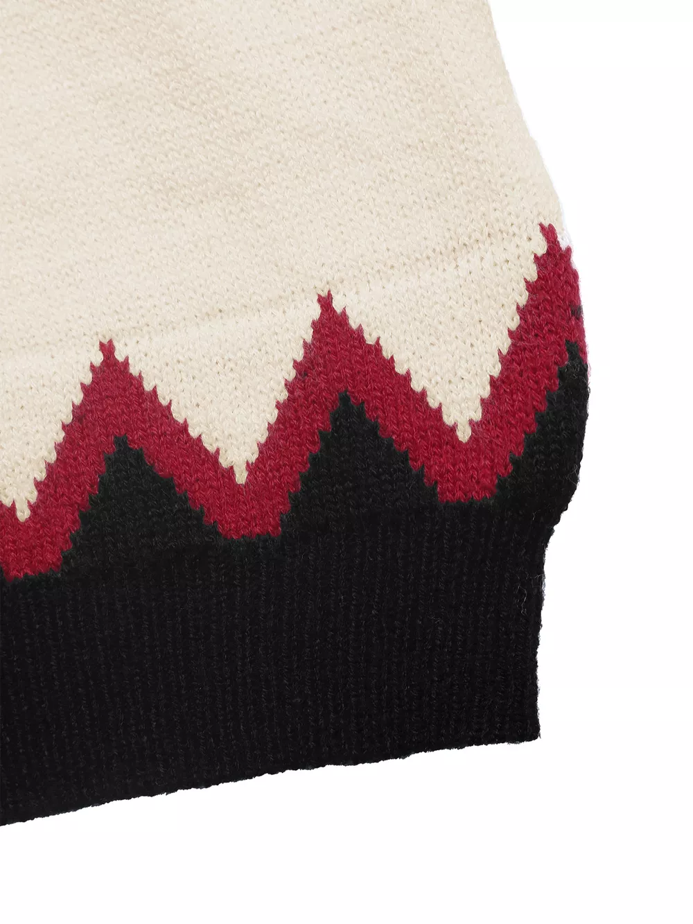 Chevron Pattern Long Sleeve Sweater, image 10