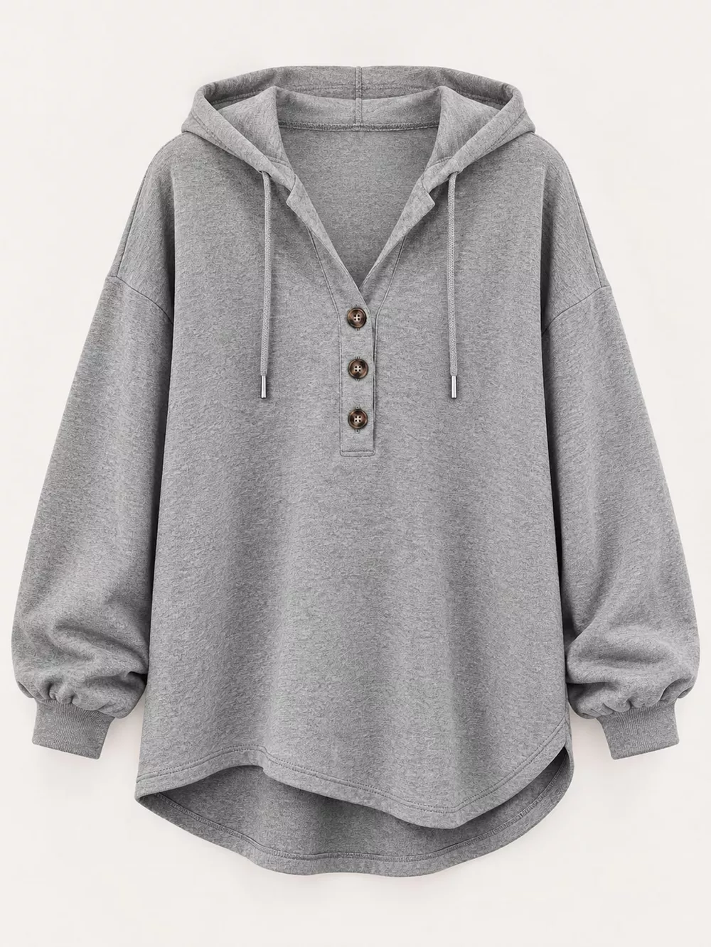 Drawstring Dropped Shoulder Hoodie, image 16