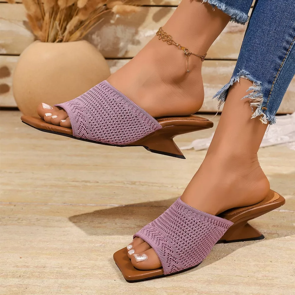 Open Toe Block Heels Sandals, image 5