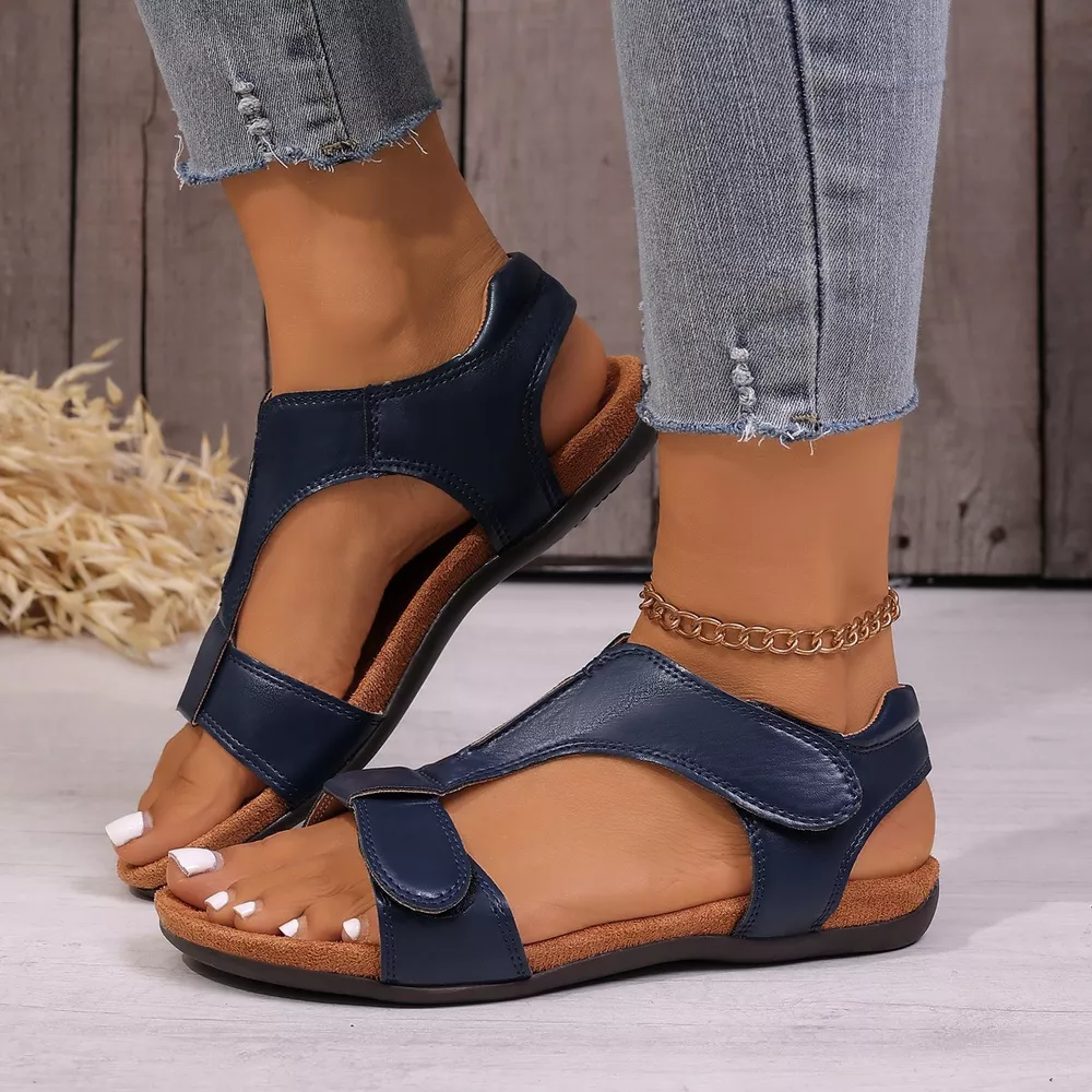 Open Toe Flats Sandals, image 8