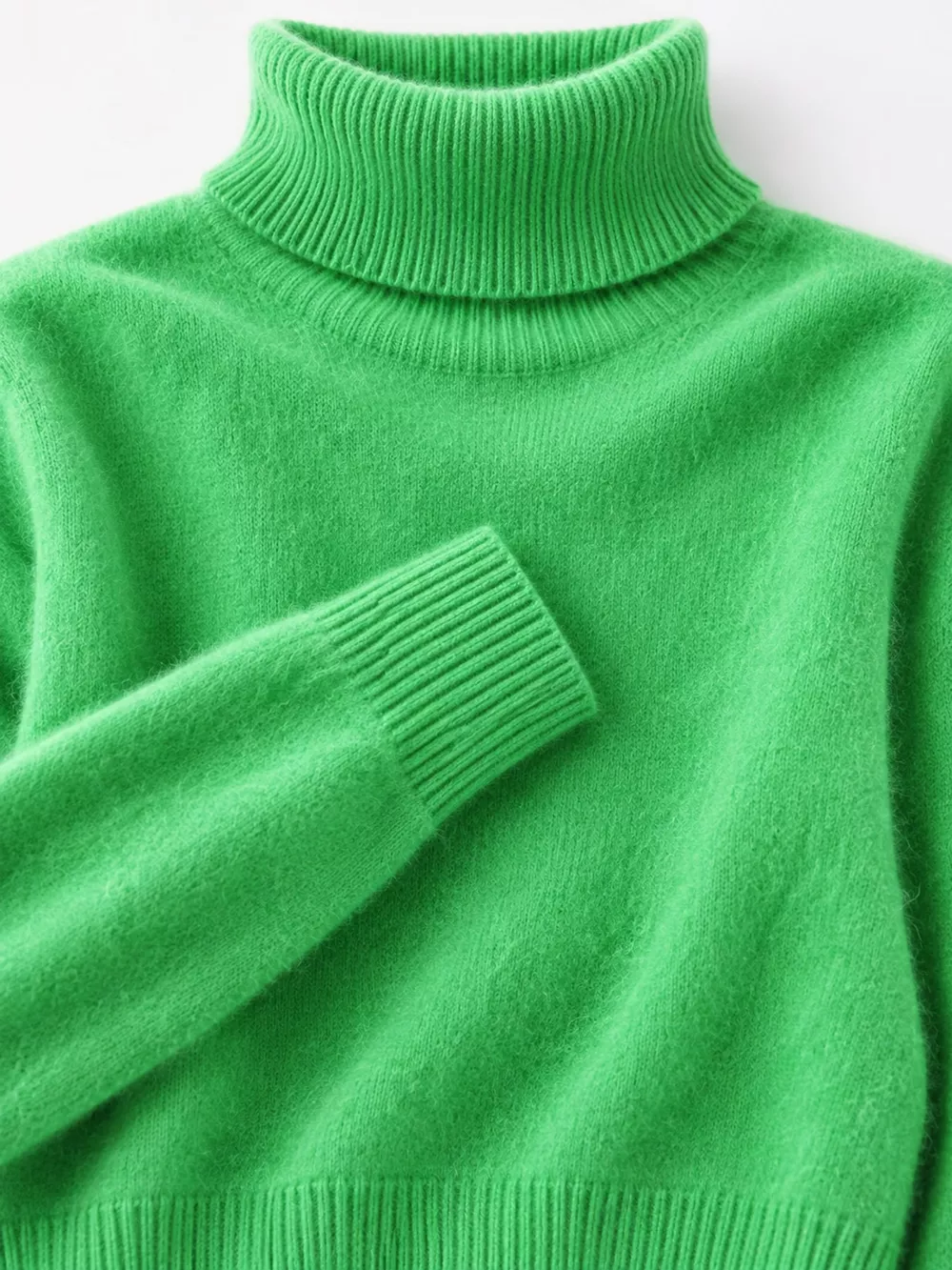 Full Size Turtleneck Long Sleeve Sweater Plus Size, image 49