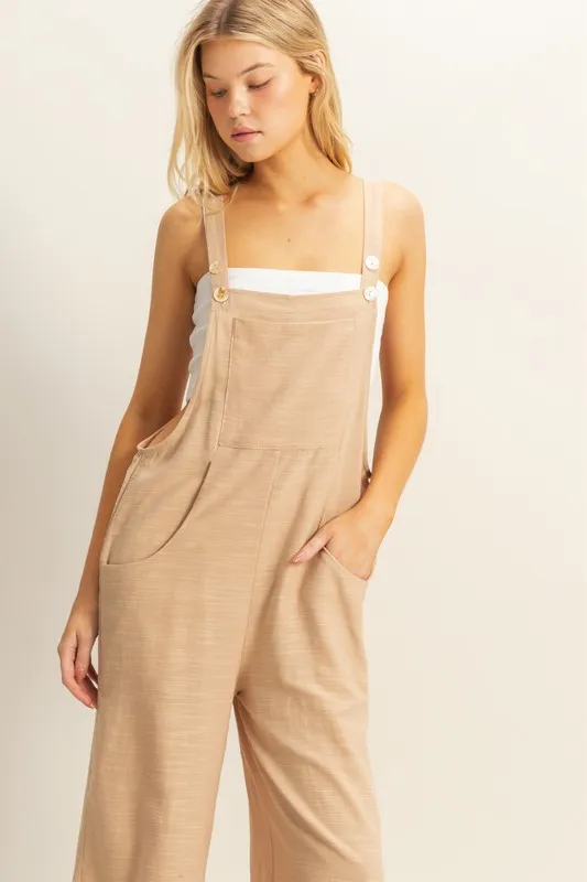 Textured Wide Leg Overall, image 5