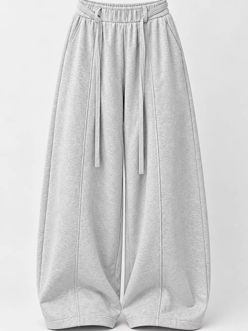 Drawstring Wide-Leg Casual Pants, image 13