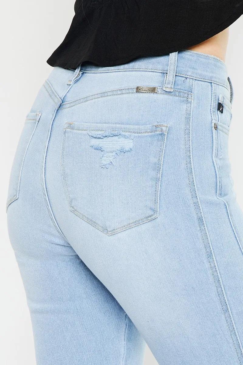 High Rise Curvy Flare Jeans, image 8