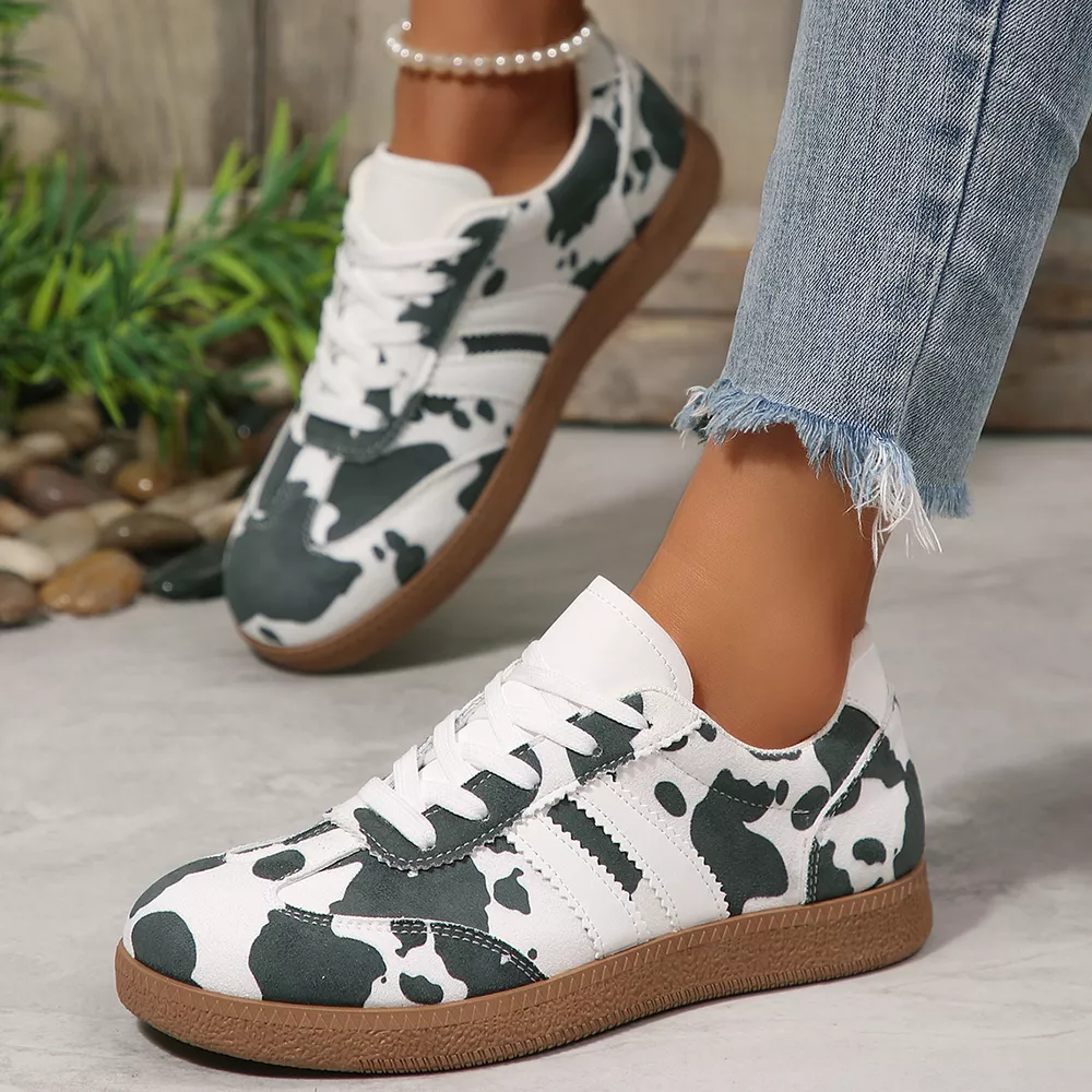 Cow Print Casual Sneakers, image 5