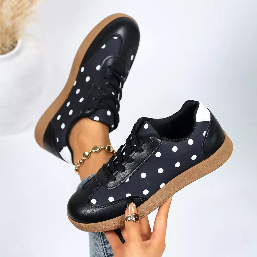 Polka Dot Casual Sneakers, image 7