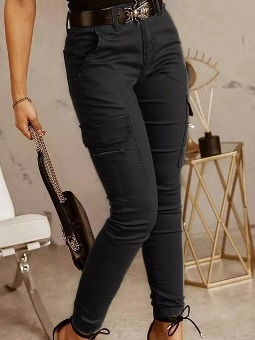 Slim-Fit Cargo Pants, image 5