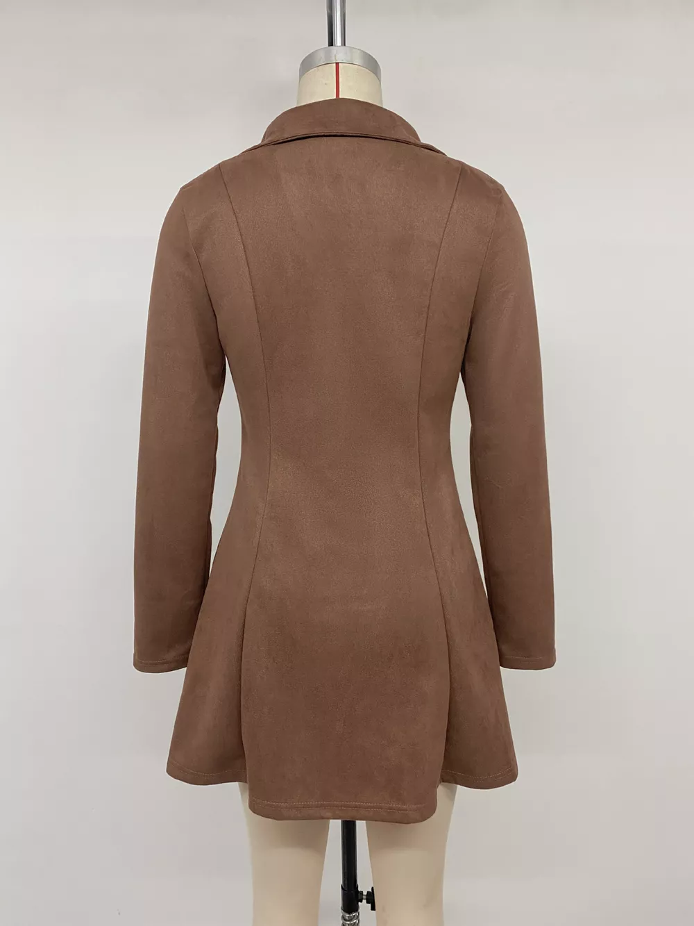 Johnny Collar Long Sleeve Dress, image 9