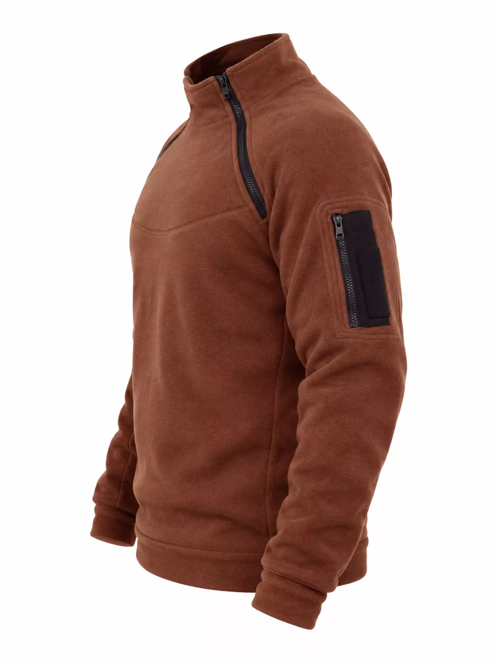 Men's Full Size Fleece Sweatshirt with Dual Zipper Plus Size, image 14