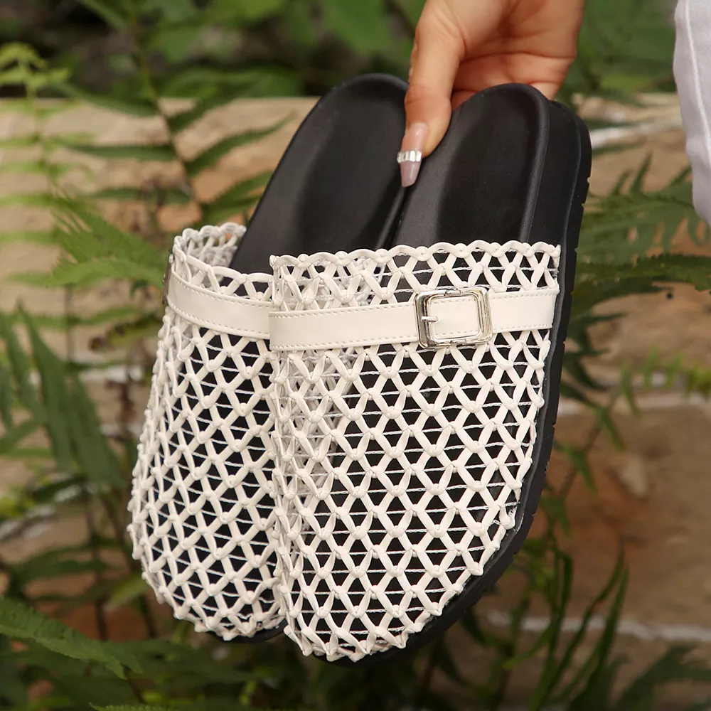 Round Toe Buckle Sandals, image 6