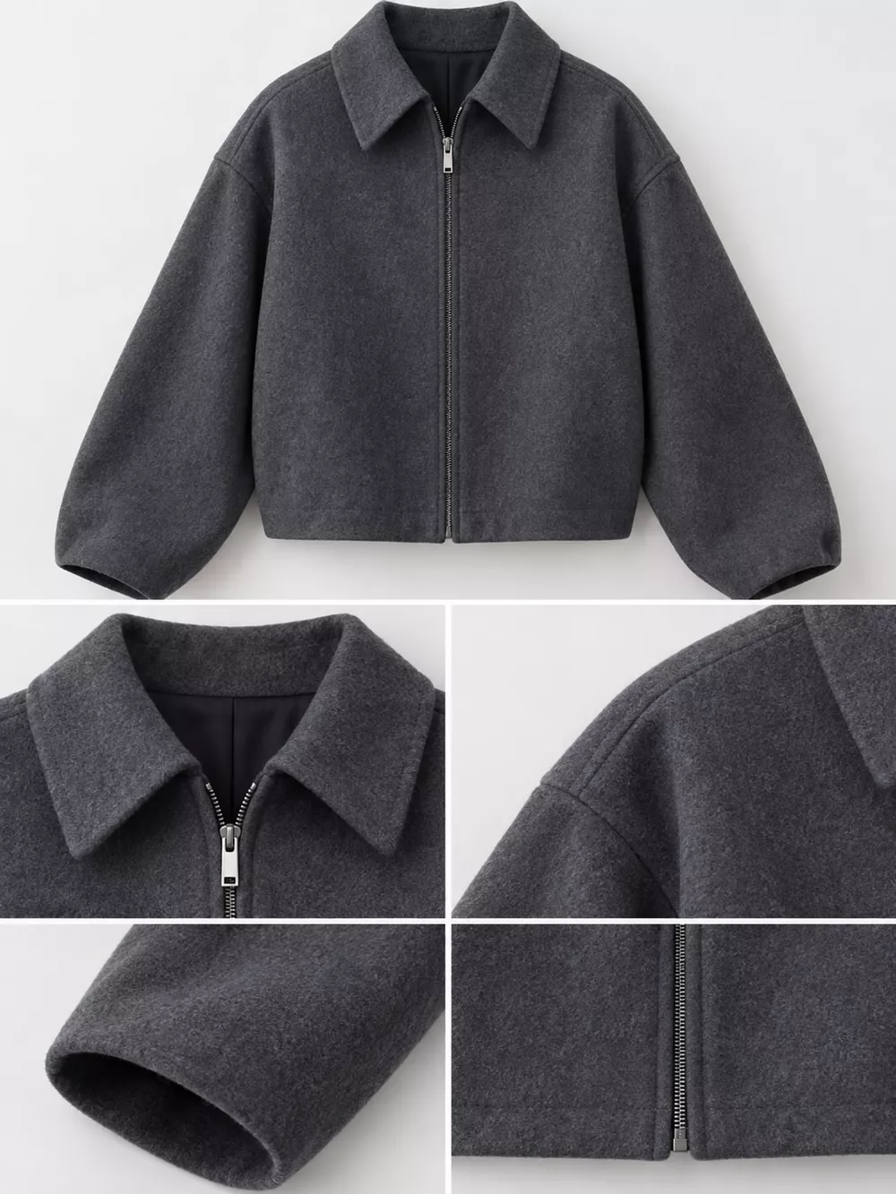 Zip Up Cropped Jacket, image 13