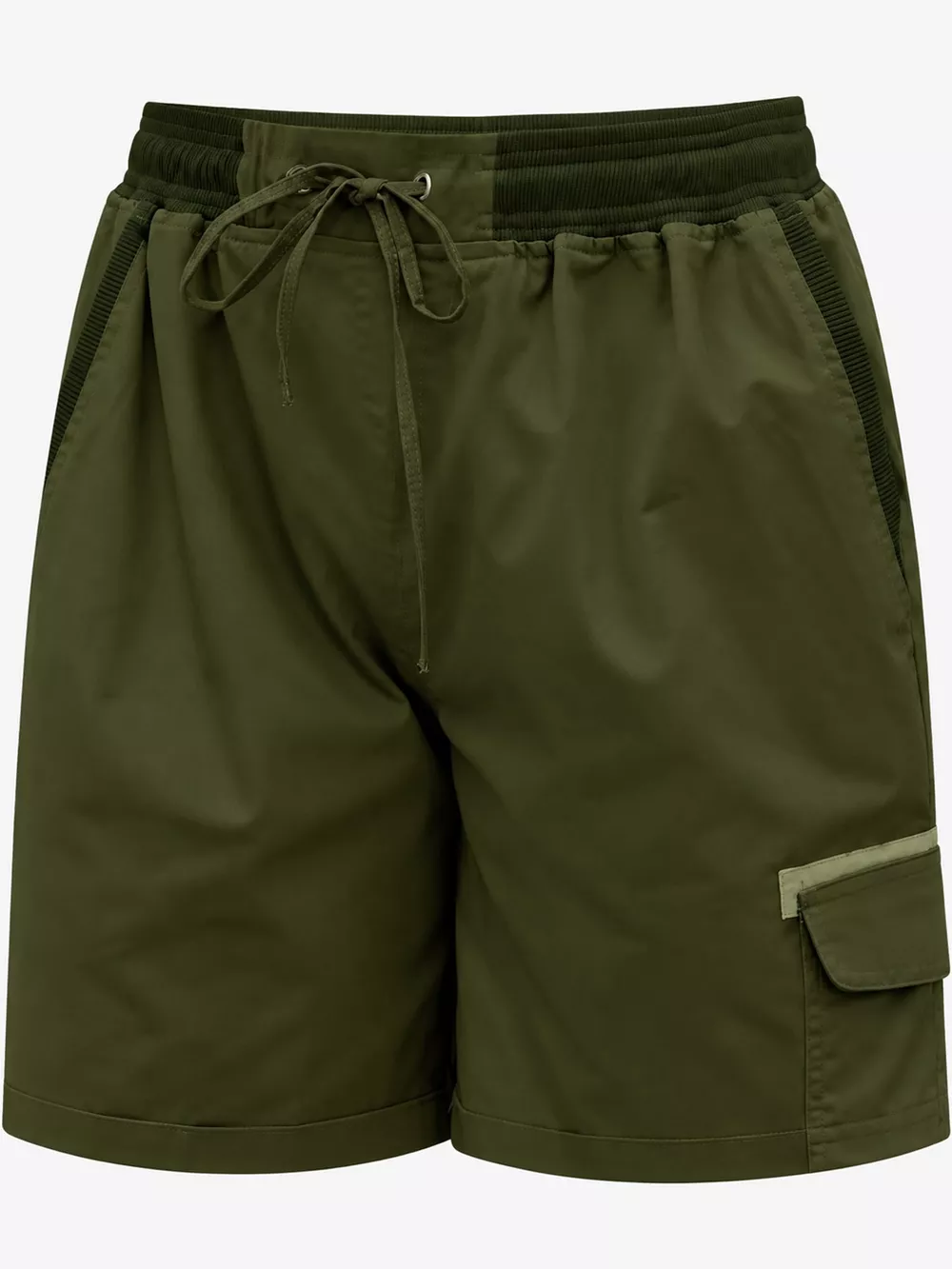 Full Size Drawstring Cargo Shorts Plus Size, image 44