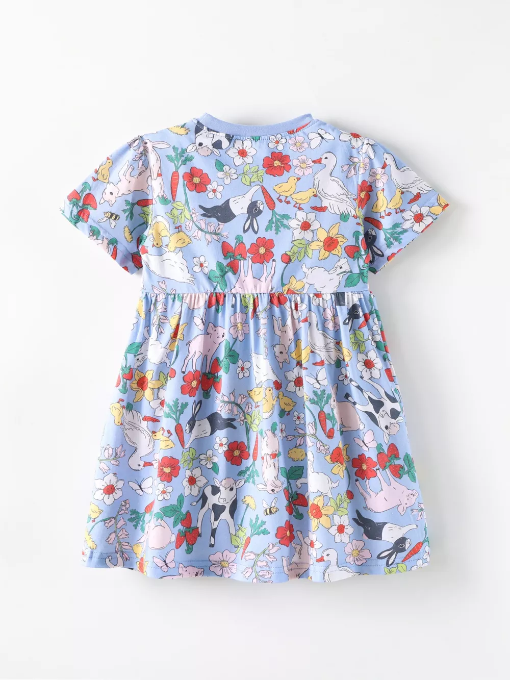 Children's Farm Animal Print Dress, image 6