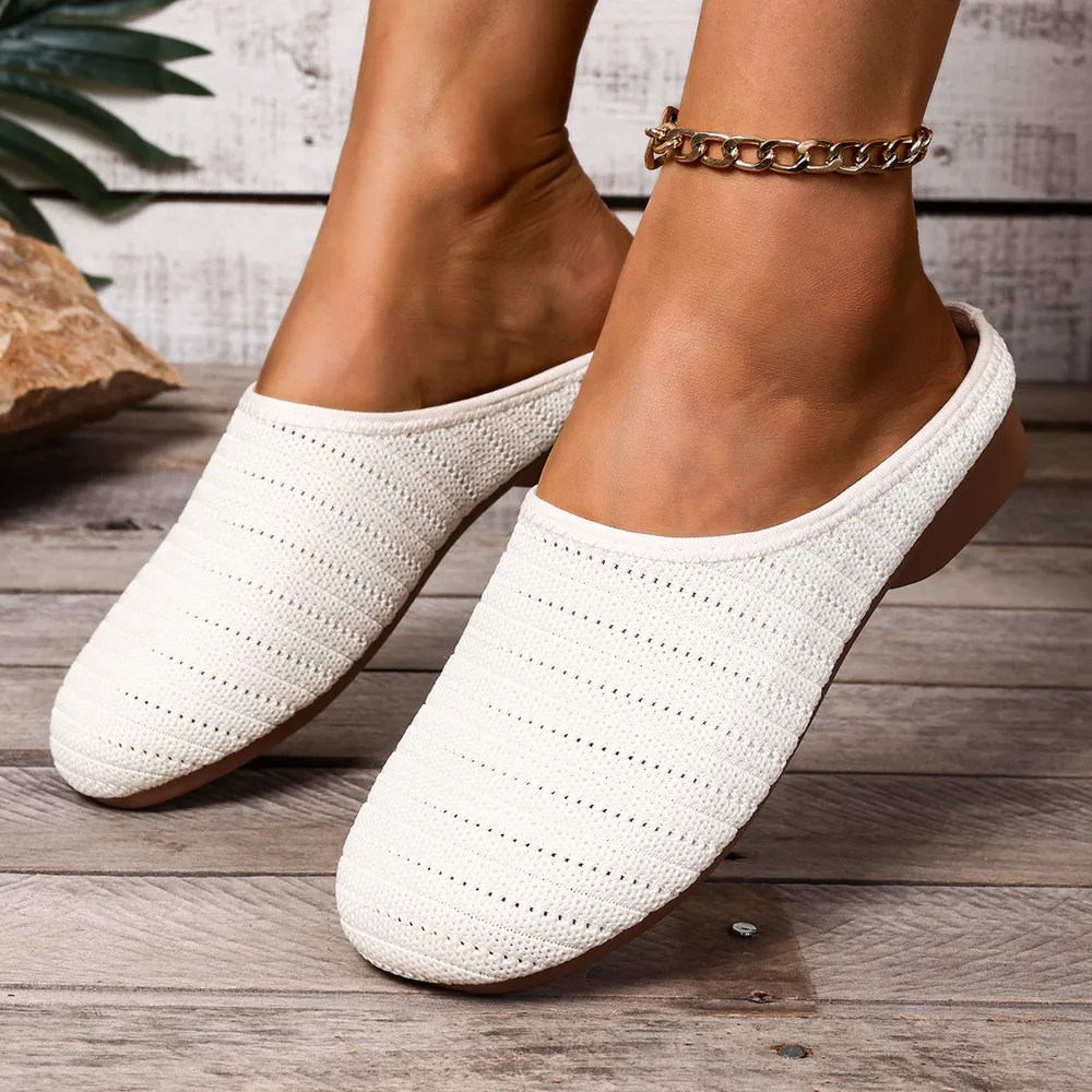 Round Toe Flat Slip-Ons, image 4
