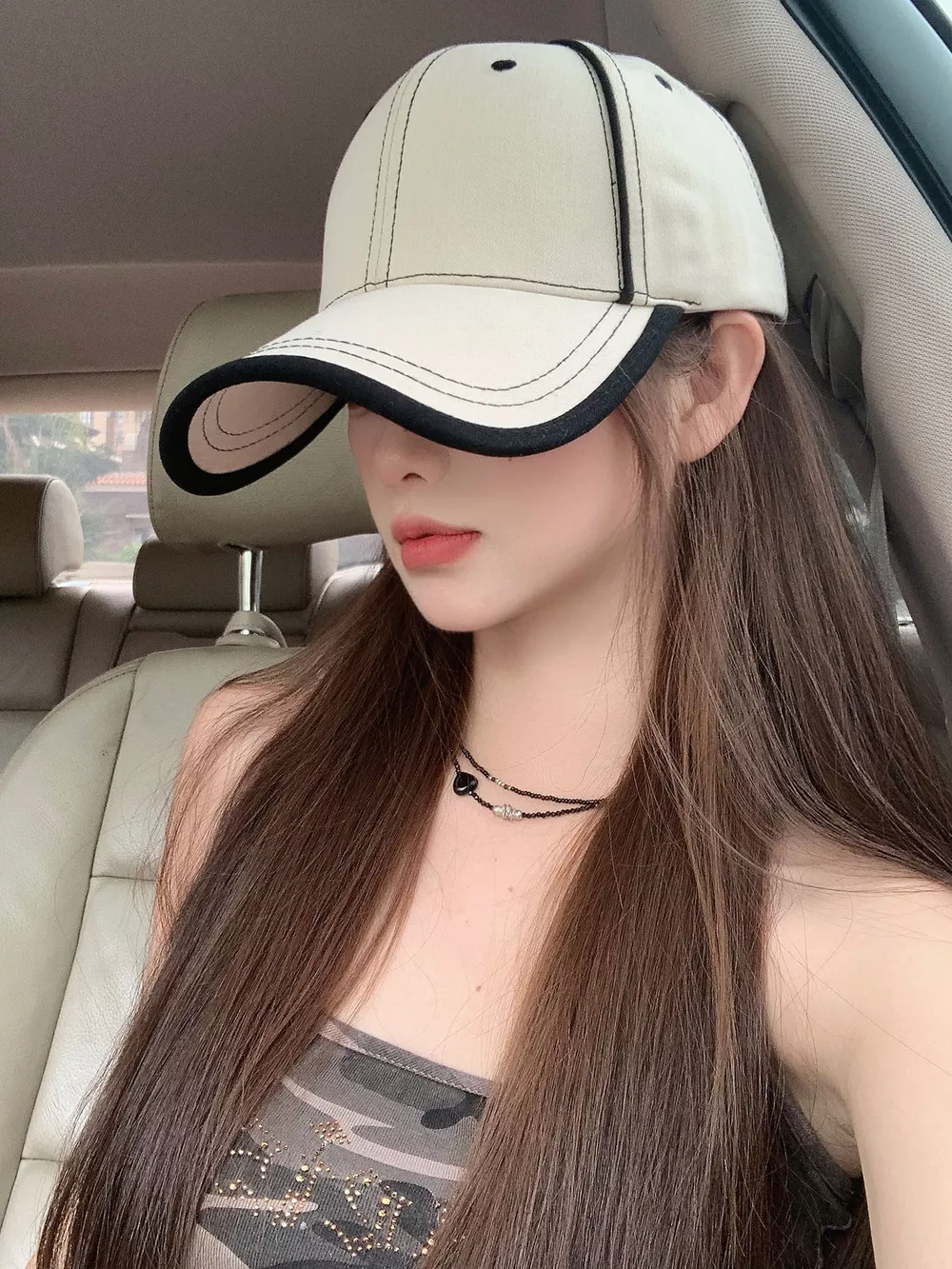 Contrast Stitch Baseball Cap, image 6