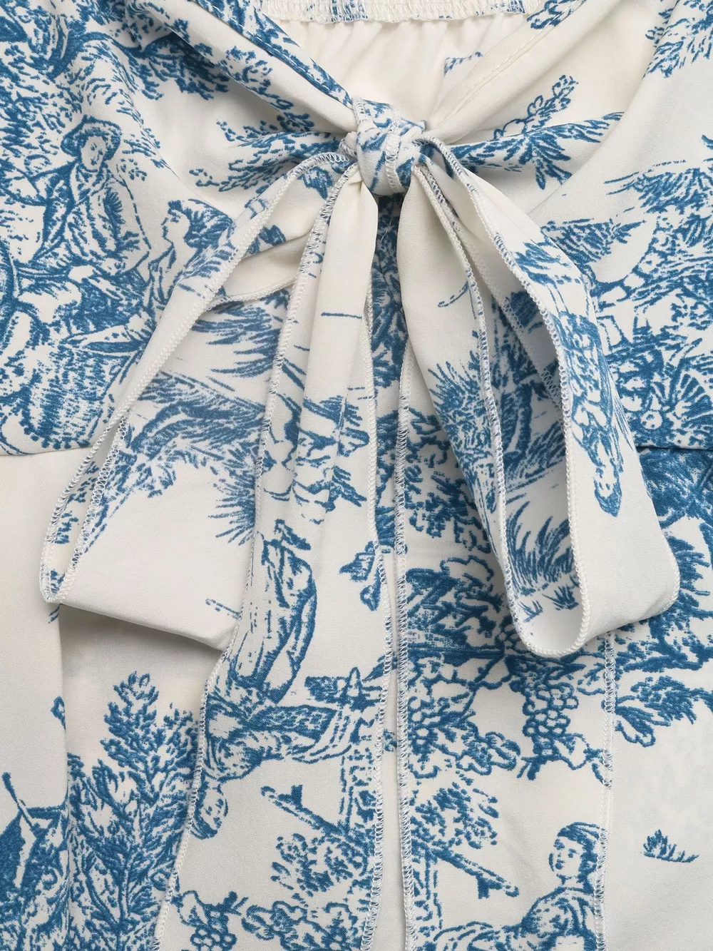 Floral Print Tie Front Ruffle Hem Cami, image 8