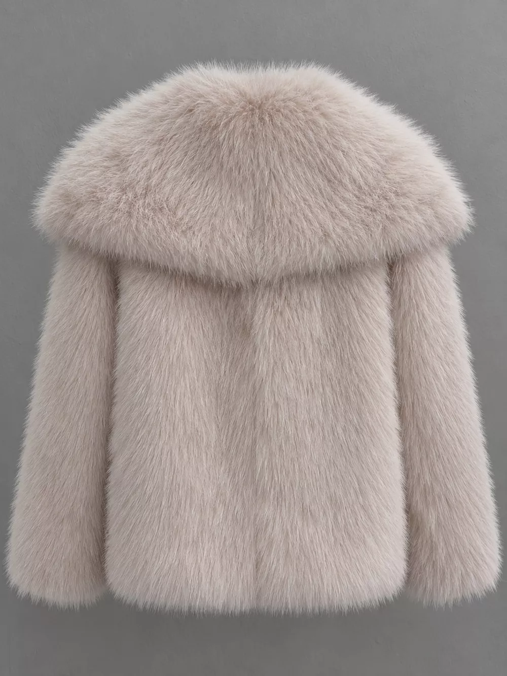 Fox Fur Collar Winter Outerwear, image 51