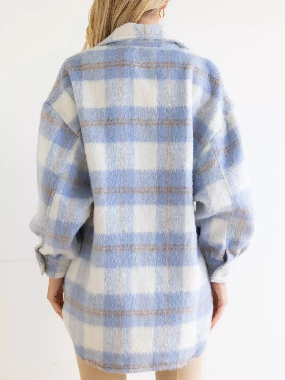 Plaid Button-Down Jacket, image 6