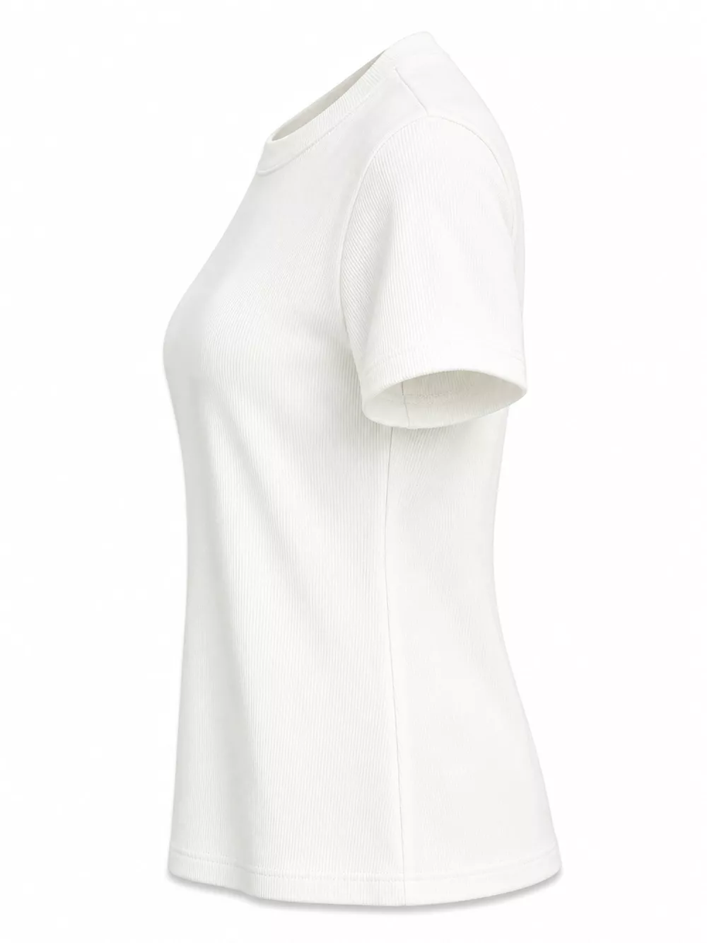 Slim-Fit Crew Neck Basic T-Shirt, image 7