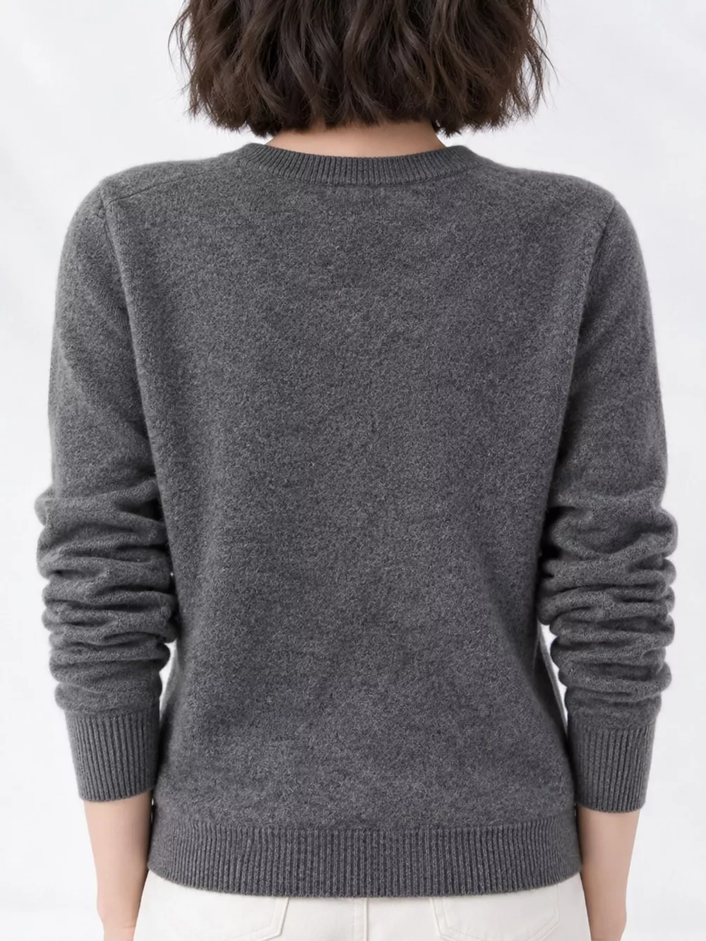 Crew Neck Button-Down Cardigan, image 97