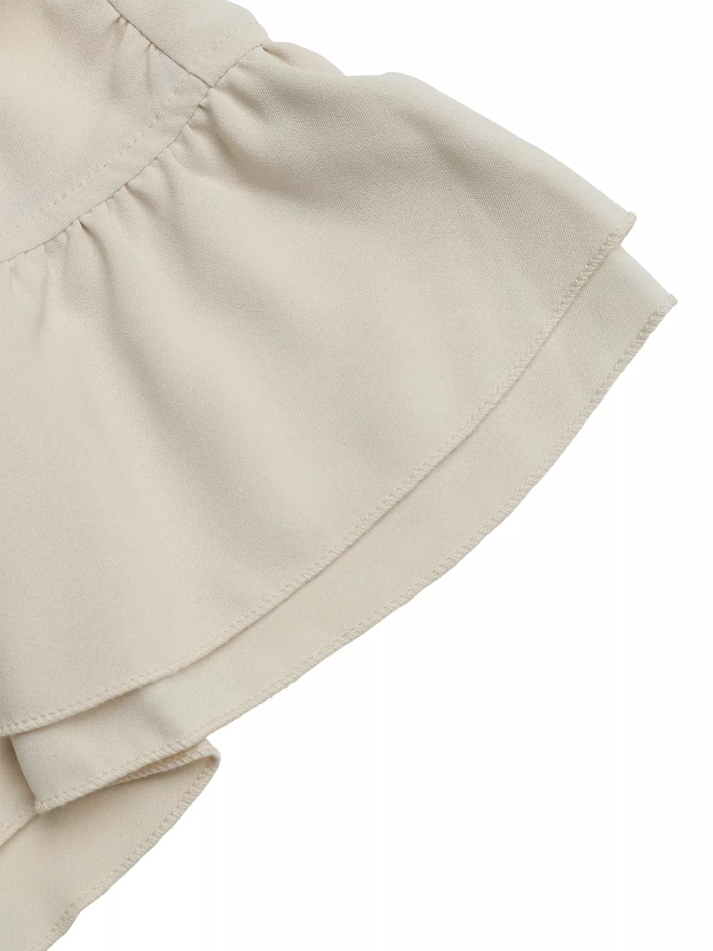 Ruffle Sleeve Tie-Neck Shirt, image 8